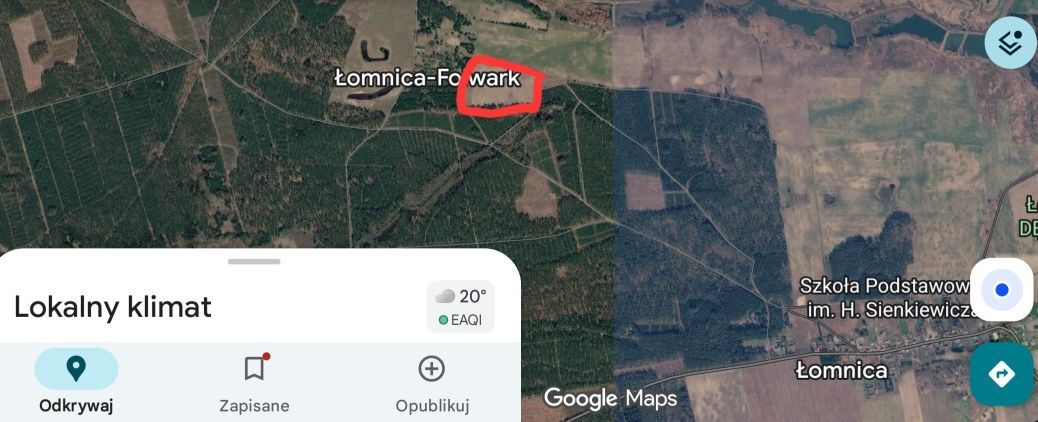 Działka rolna Łomnica. Zdjęcie 3