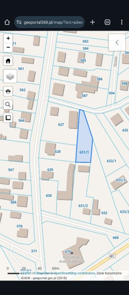 Działka budowlana Masłowice. Zdjęcie 2