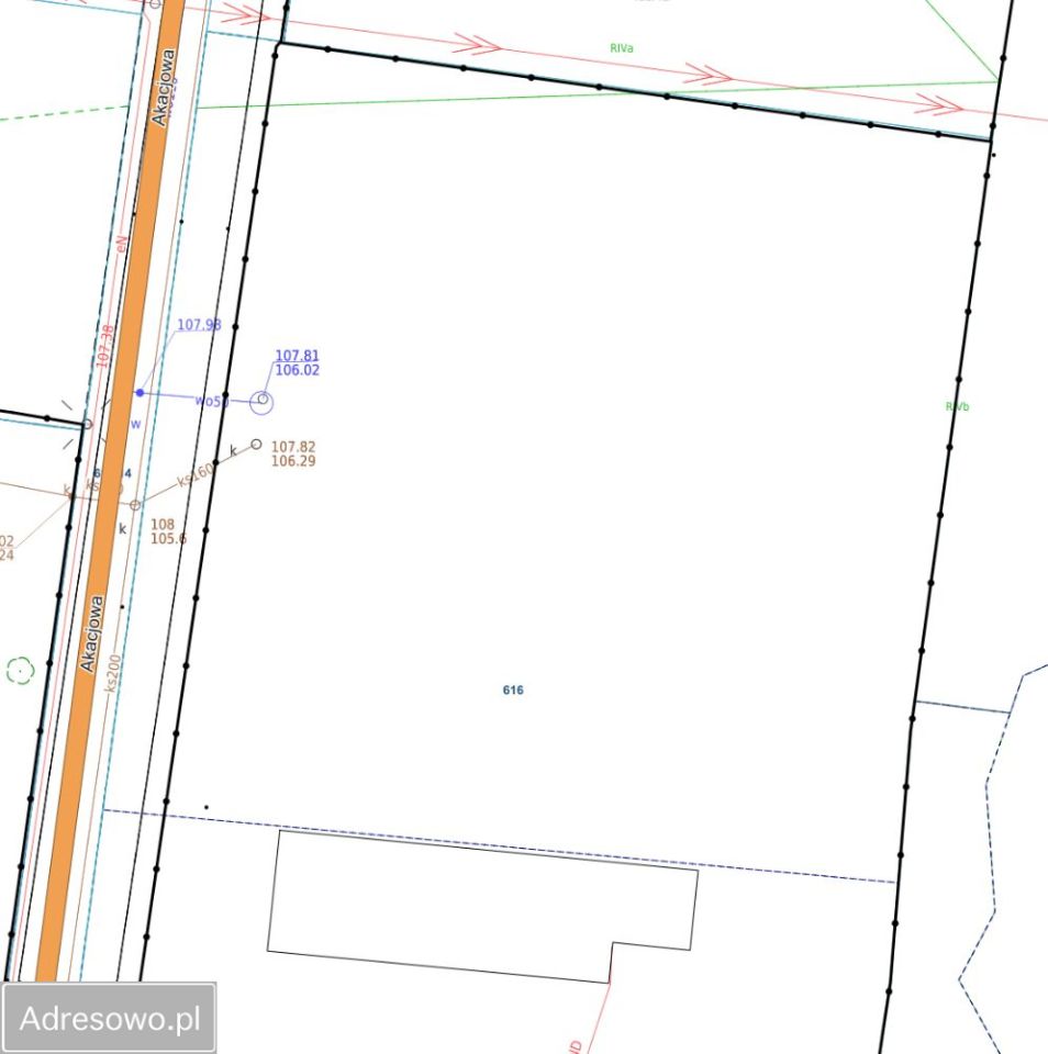 Działka budowlana Opacz-Kolonia, ul. Akacjowa. Zdjęcie 3