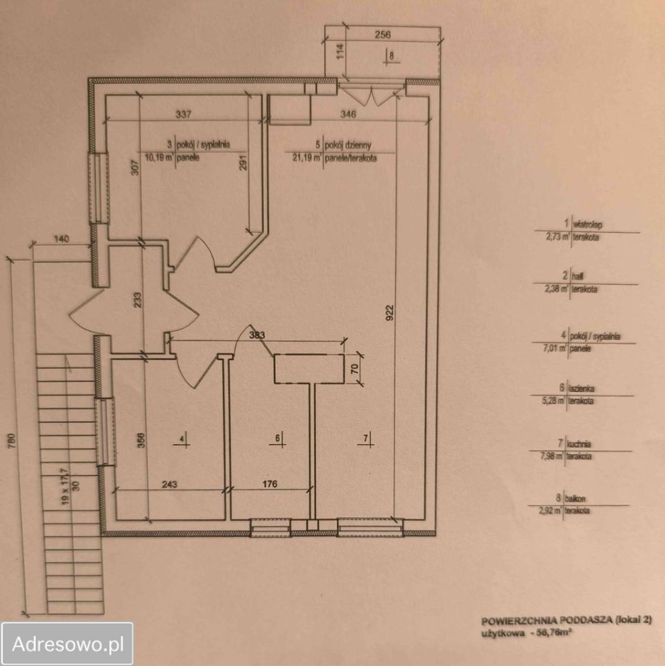 Mieszkanie 4-pokojowe Legionowo, ul. Adama Asnyka. Zdjęcie 12