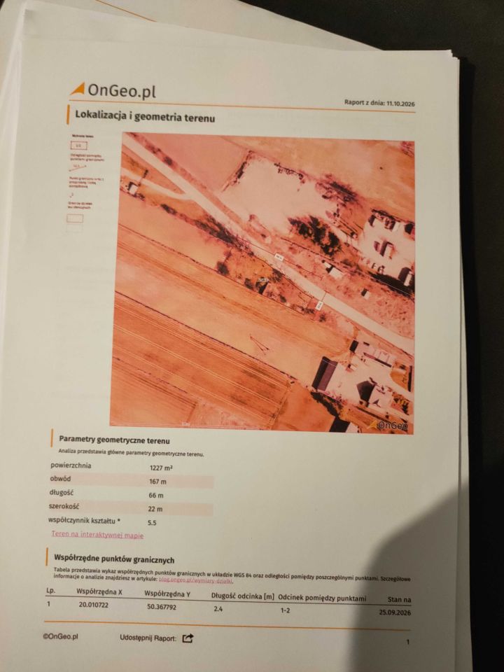 Działka budowlana Miechów, ul. Podmiejska. Zdjęcie 1