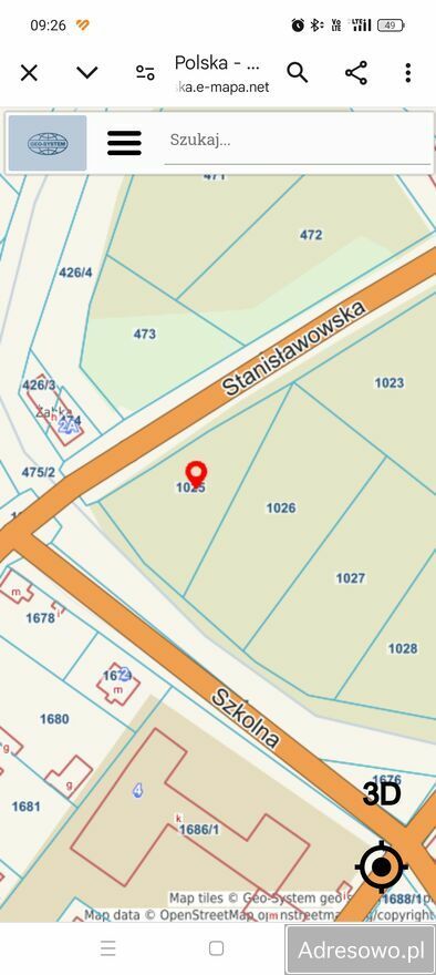 Działka rolna Okuniew, ul. Stanisławowska. Zdjęcie 2