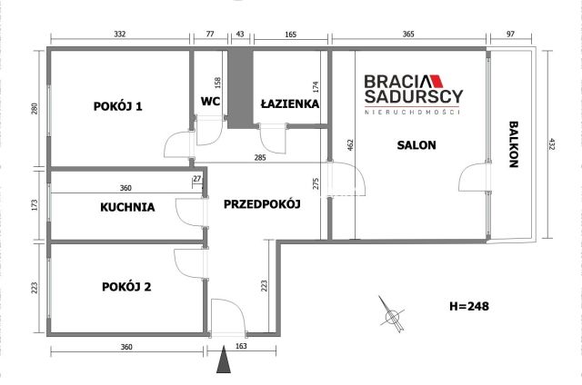 Mieszkanie 3-pokojowe Kraków Bronowice Małe, ul. Jabłonkowska. Zdjęcie 18