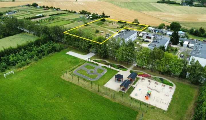 Działka budowlana Duża Cerkwica