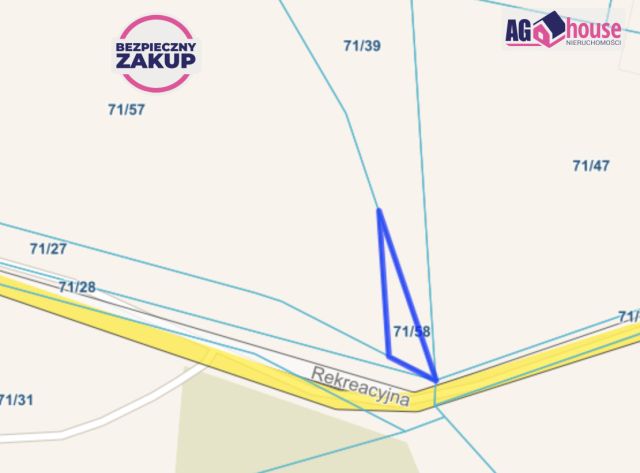 Działka budowlana Nowy Dwór Wejherowski, ul. Letniskowa. Zdjęcie 3