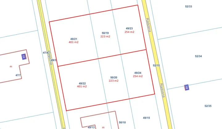 Działka budowlana Stasi Las