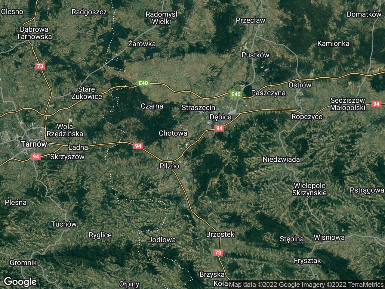 Działka leśna Podgrodzie Maga