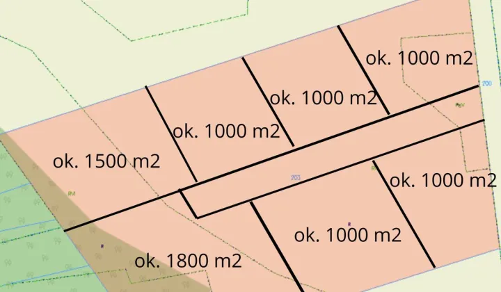 Działka budowlana Mościska