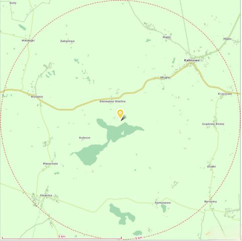 Działka budowlana Skomętno Wielkie. Zdjęcie 4