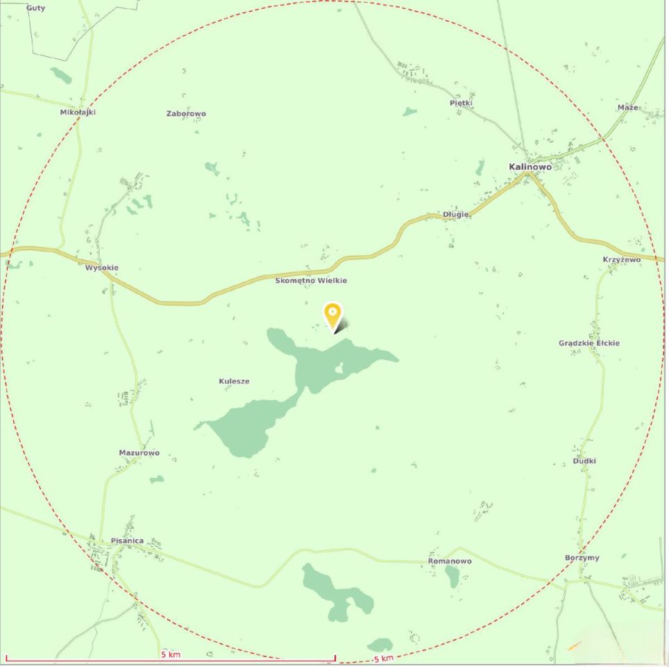 Działka budowlana Skomętno Wielkie. Zdjęcie 4