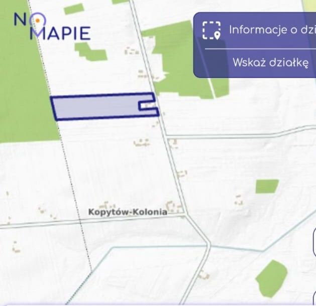 Działka rolna Kopytów-Kolonia. Zdjęcie 4