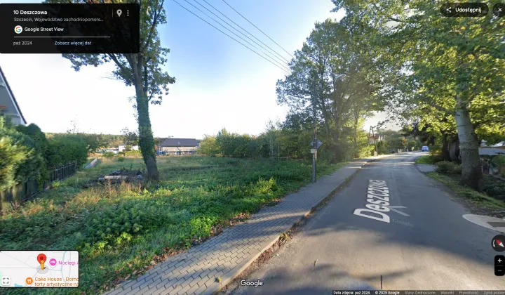 Działka budowlana Szczecin Płonia, ul. Deszczowa