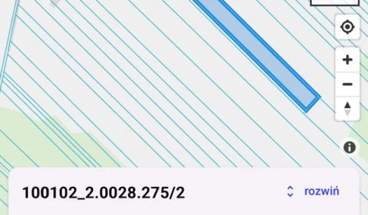 Działka rolna Podwody-Kolonia