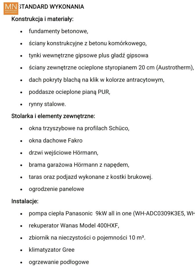 dom wolnostojący, 4 pokoje Łuczyce, ul. Pod Lasem. Zdjęcie 15