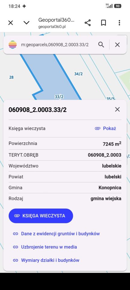 Działka rolna Tereszyn. Zdjęcie 2