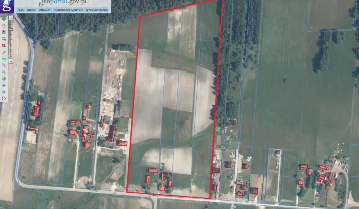 Działka budowlana Makoszyn Podlesie