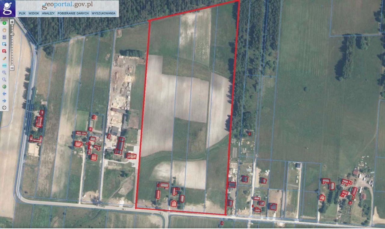 Działka budowlana Makoszyn Podlesie