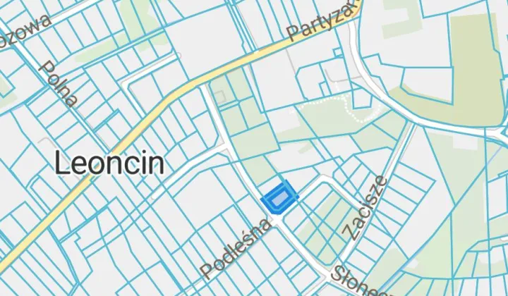 Działka budowlana Leoncin, ul. Słoneczna