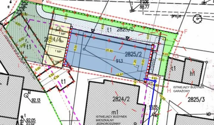 Działka inwestycyjna Gostynin, ul. Floriańska