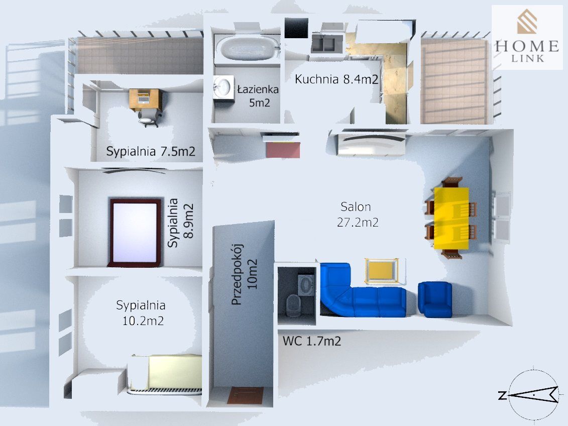 Mieszkanie 4-pokojowe Bartąg Jaroty, ul. Morenowa. Zdjęcie 24