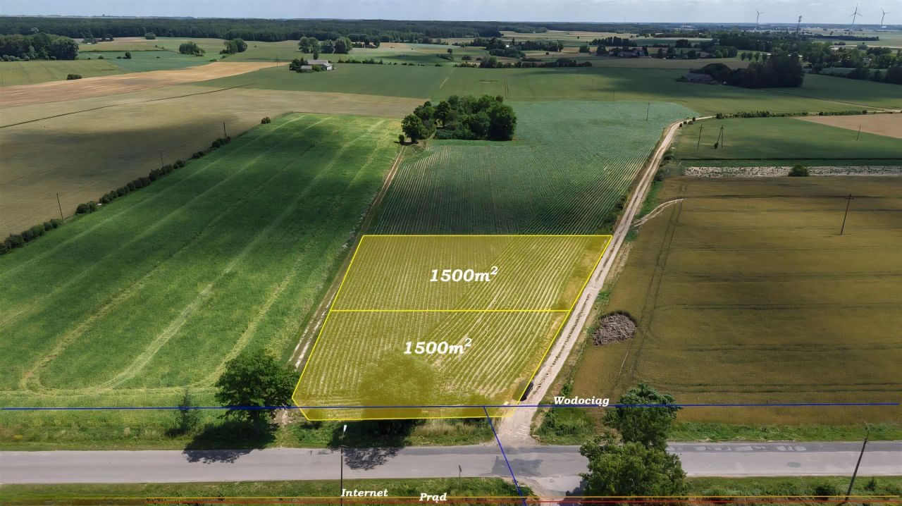 Działka budowlana Regimin, ul. Adama Rzewuskiego. Zdjęcie 3