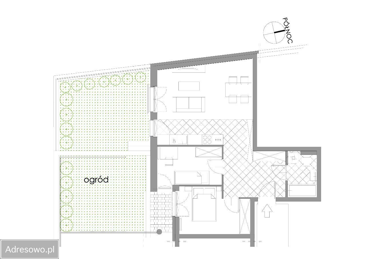 Mieszkanie 3-pokojowe Białystok Bojary