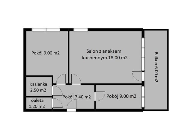Mieszkanie 3-pokojowe Lublin Czuby, ul. Sasankowa. Zdjęcie 7