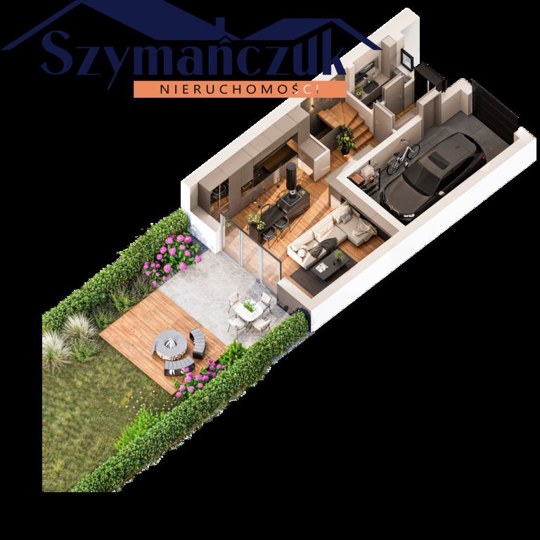 dom szeregowy, 4 pokoje Rotmanka, ul. Zaczarowana. Zdjęcie 11