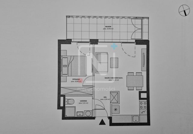 Mieszkanie 2-pokojowe Warszawa Mokotów, ul. Bokserska. Zdjęcie 18