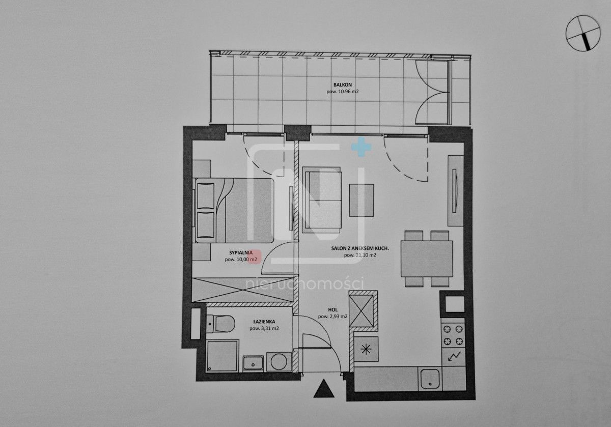 Mieszkanie 2-pokojowe Warszawa Mokotów, ul. Bokserska. Zdjęcie 18