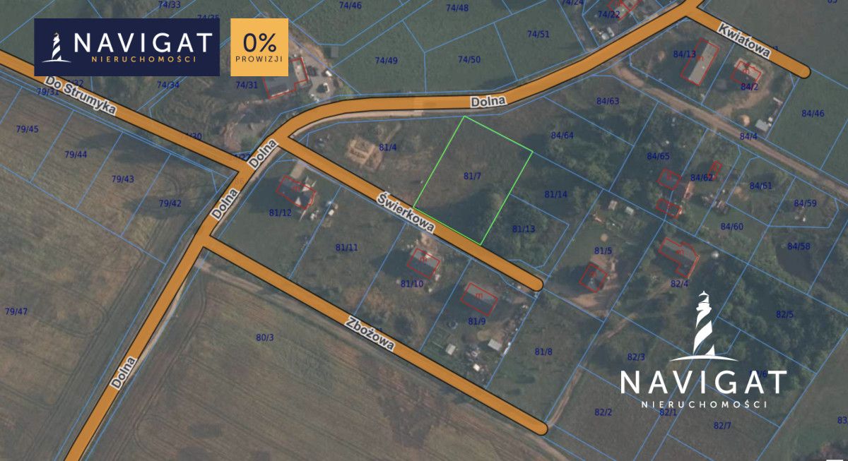 Działka budowlana Tokary, ul. Świerkowa. Zdjęcie 3