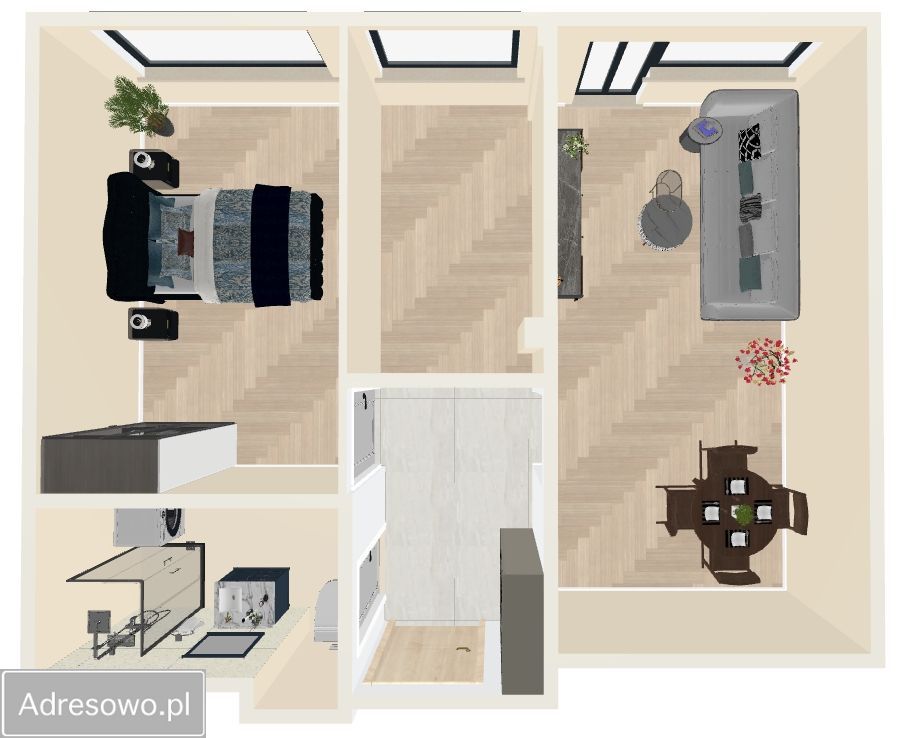 Mieszkanie 2-pokojowe Koszalin, ul. Kazimierza Tetmajera