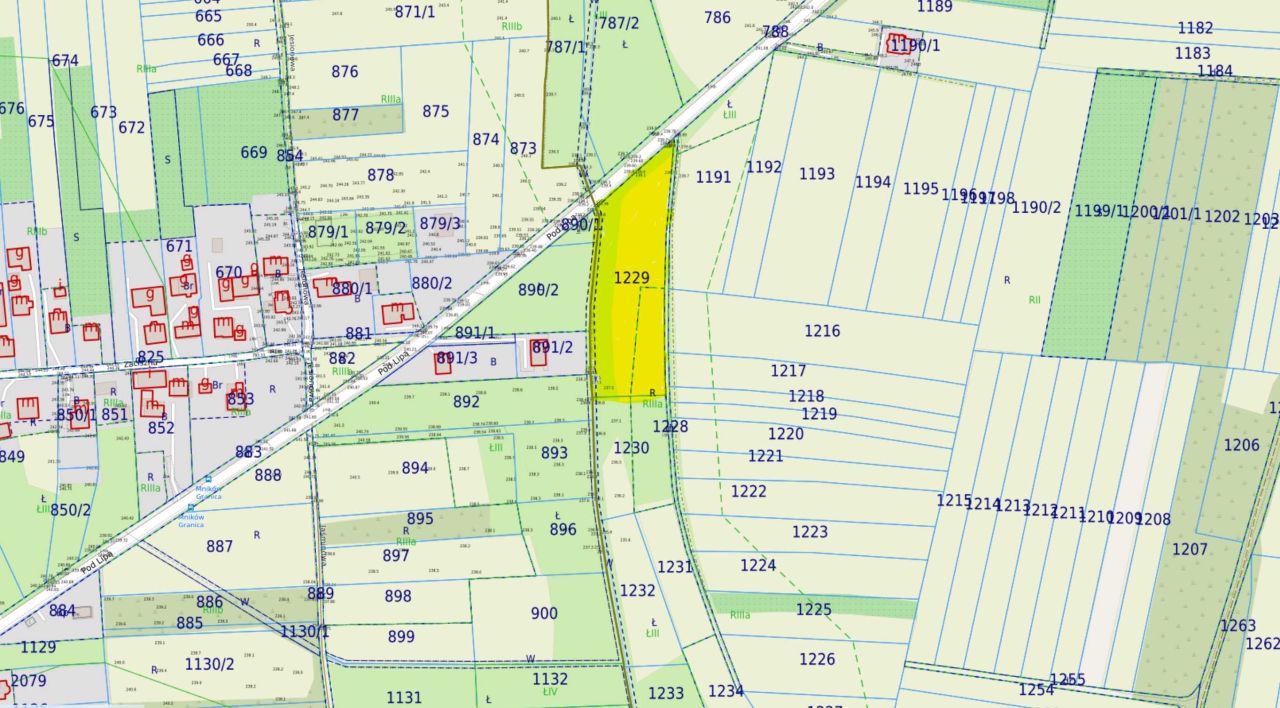 Działka rolna Mników. Zdjęcie 2