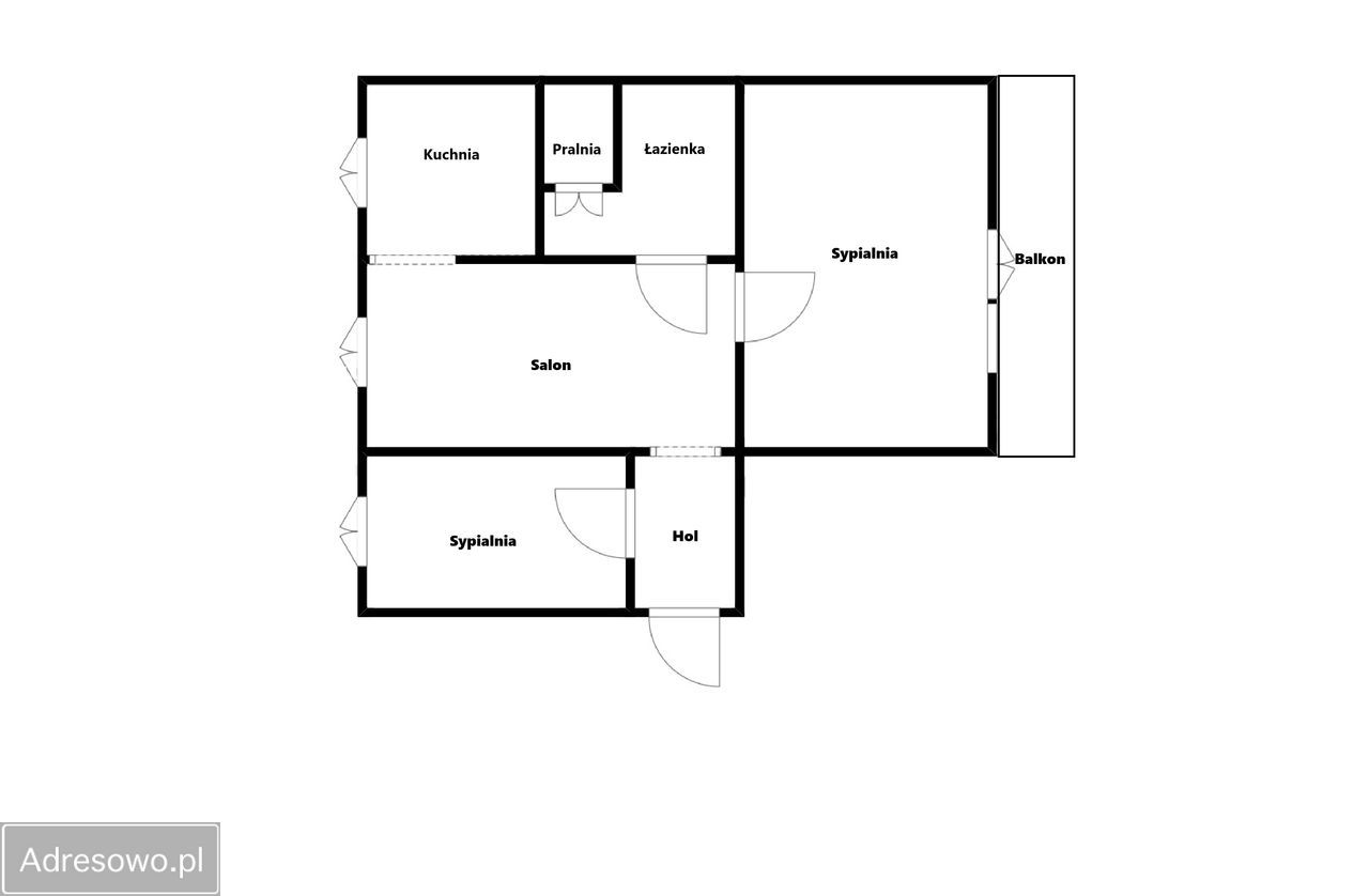 Mieszkanie 3-pokojowe Radom, ul. Czarnoleska. Zdjęcie 6