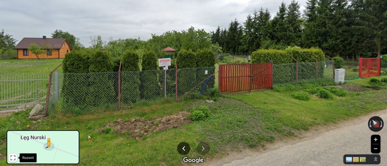 Działka budowlana Łęg Nurski. Zdjęcie 8