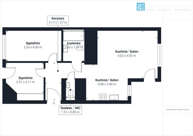 Mieszkanie 3-pokojowe Katowice Koszutka, ul. Jesionowa. Zdjęcie 16