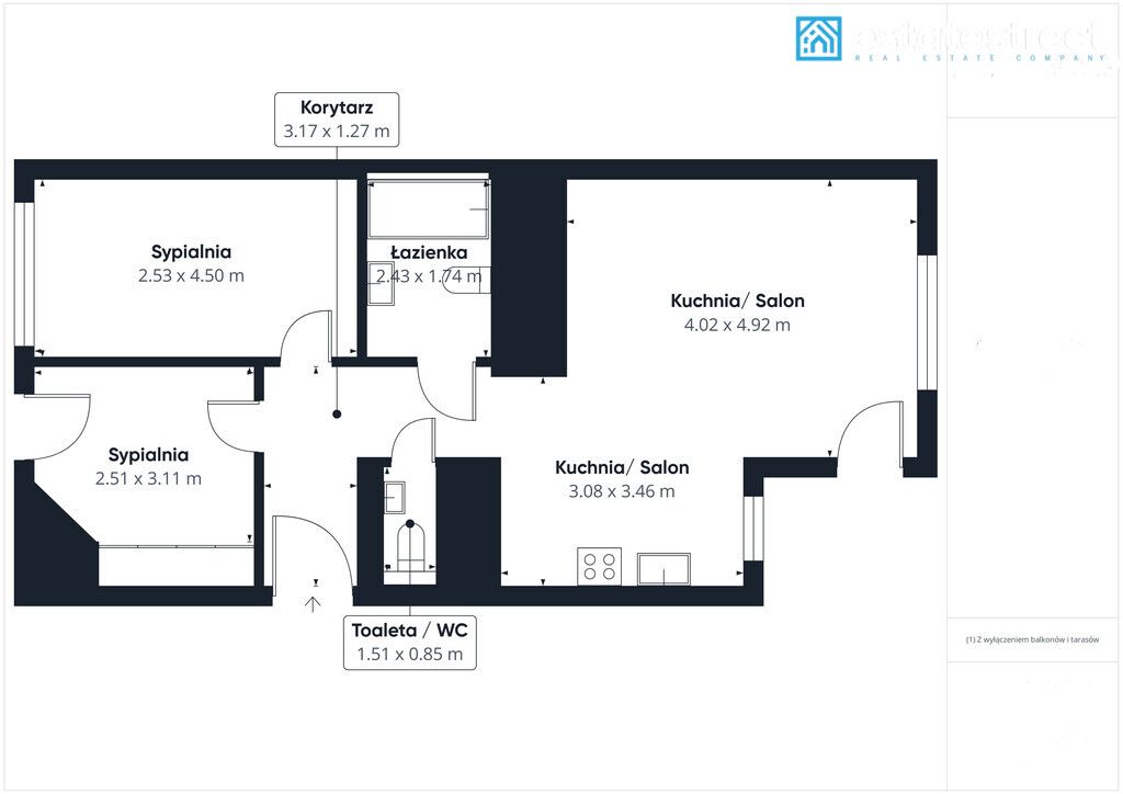 Mieszkanie 3-pokojowe Katowice Koszutka, ul. Jesionowa. Zdjęcie 16