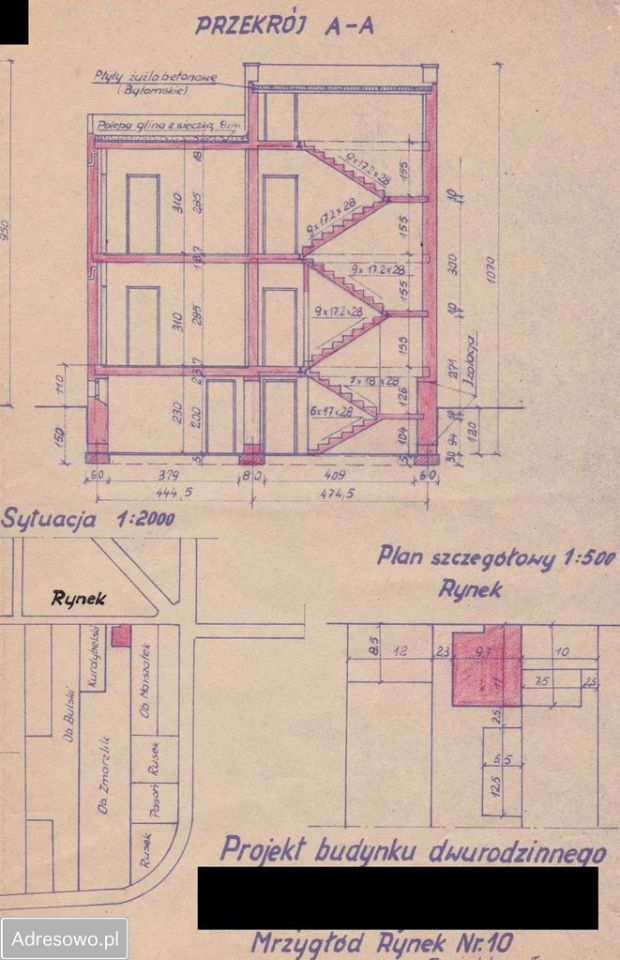 dom wolnostojący, 5 pokoi Myszków Mrzygłód, ul. Rynek. Zdjęcie 10