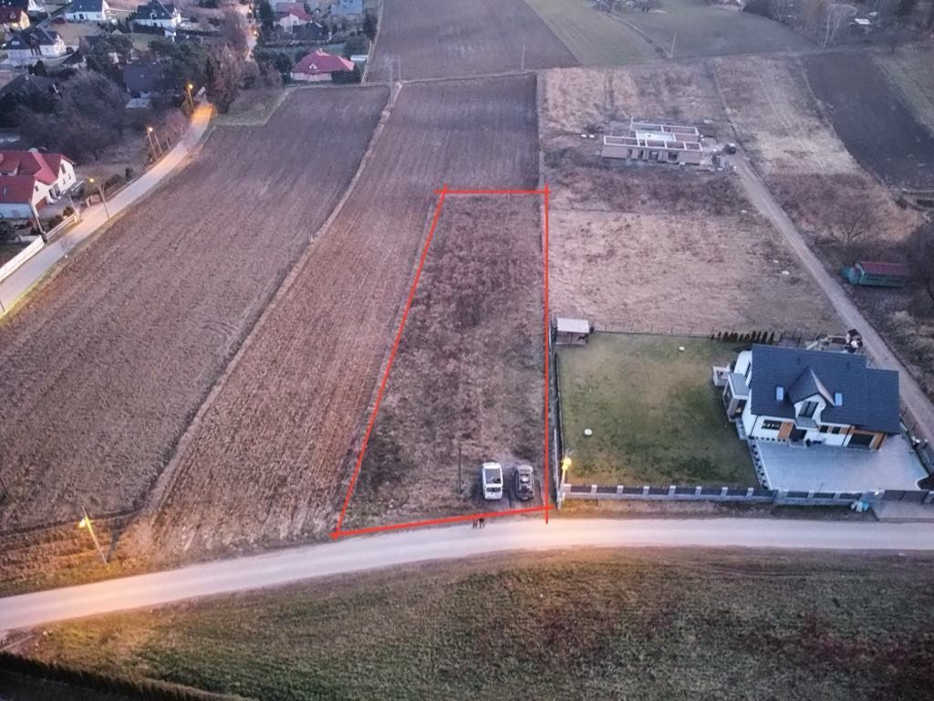 Działka budowlana Kraków Łuczanowice, ul. Soczyny. Zdjęcie 2