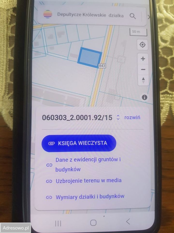 Działka budowlana Depułtycze Królewskie. Zdjęcie 2