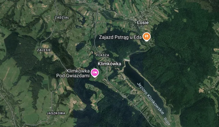Działka budowlana Klimkówka
