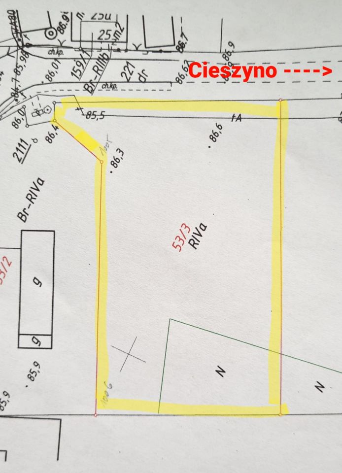 Działka rolna Trzebawie. Zdjęcie 2