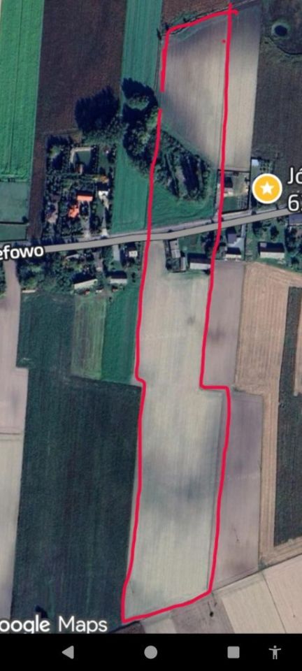 Działka rolno-budowlana Józefowo