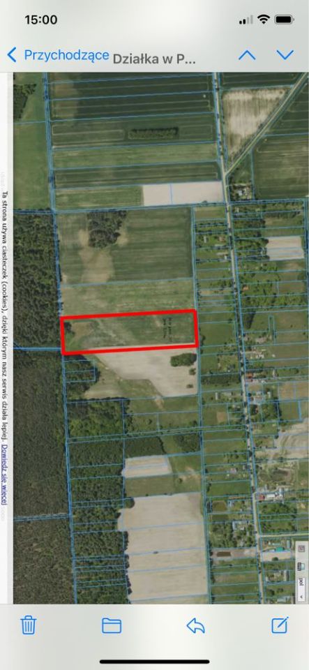 Działka rolna Potoka. Zdjęcie 1
