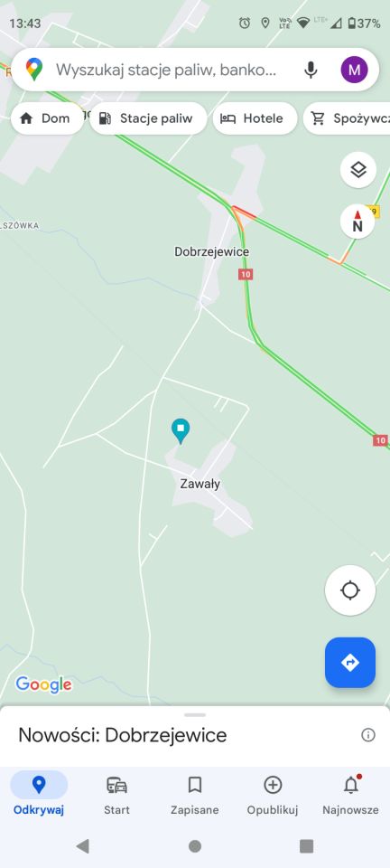 Działka budowlana Zawały. Zdjęcie 2