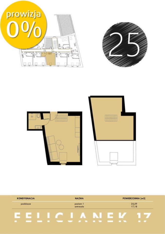 Mieszkanie 1-pokojowe Kraków Stare Miasto, ul. Felicjanek. Zdjęcie 19