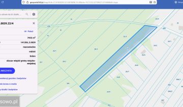 Działka rolna Wólka Kokosia