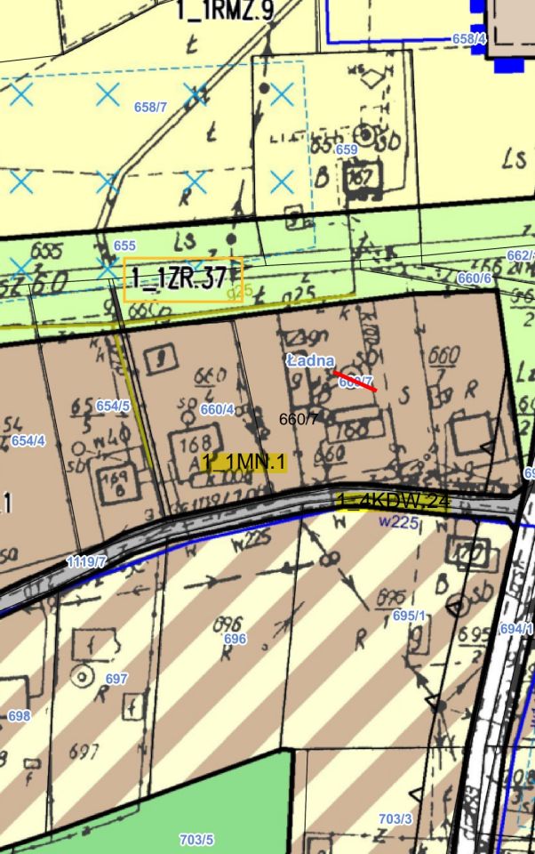 Działka budowlana Ładna. Zdjęcie 8