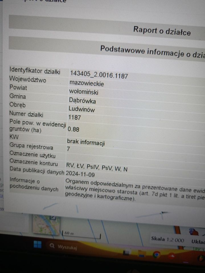 Działka rolna Ludwinów, ul. Diamentowa. Zdjęcie 3
