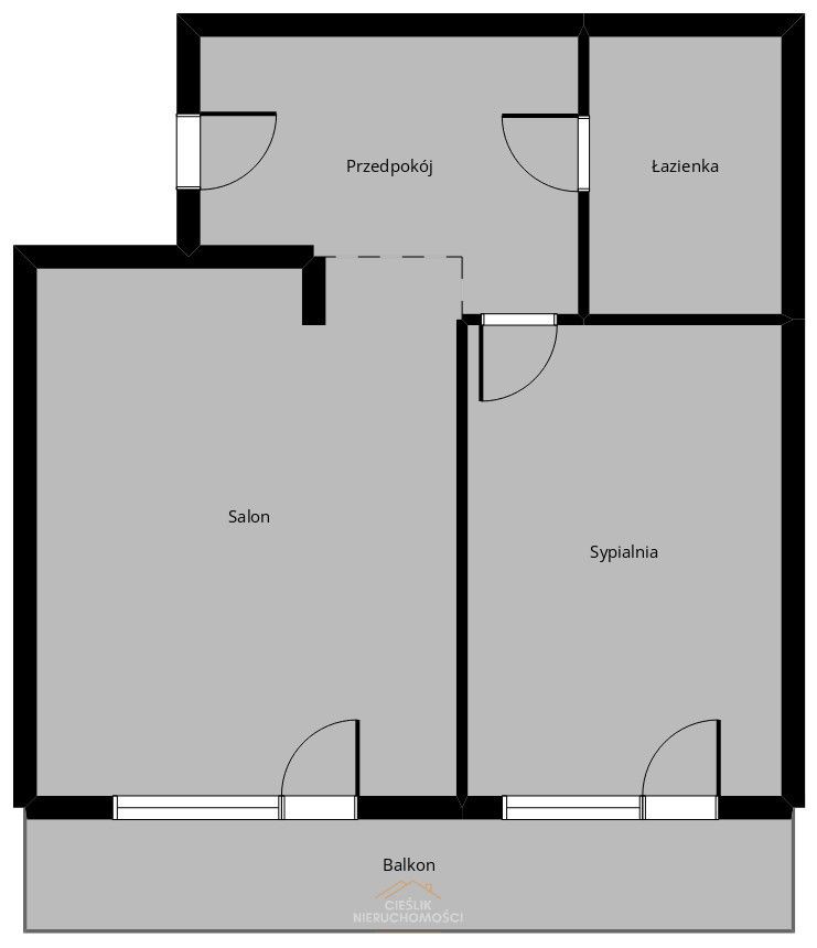 Mieszkanie 2-pokojowe Gliwice Śródmieście, ul. Nasyp. Zdjęcie 19